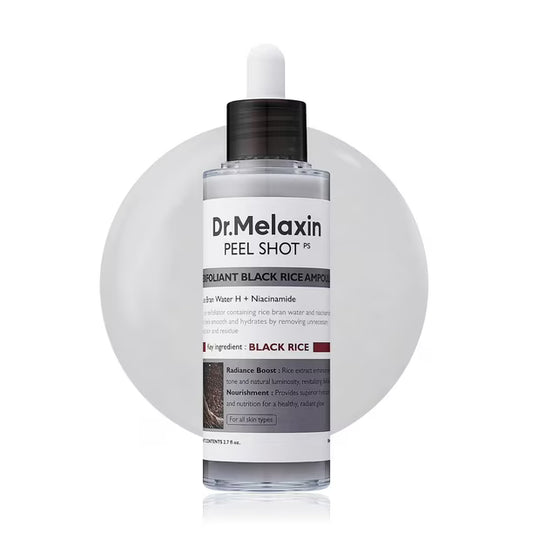Korean Black Rice Peeling Ampoule | Smooth, Detox & Revitalize Skin