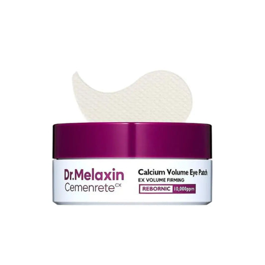 Dr. Melaxin Calcium Volume Eye Patch – 60 Hydrogel Pads with 10,000 ppm Calcium to Deeply Nourish and Revive Tired, Dry Eyes